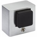 Упор дверной напольный COLOMBO LC112-CM матовый хром                  