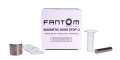 Упор магнитный автоматический скрытый FANTOM STANDART FNT0020 прозрачный