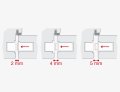 В02404.31.93 Ответная планка к замку TOUCH черный