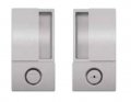 В30002.02.32+B08981.50.34 Ручка WAVE для раздвижных дверей WC (матовый хром)